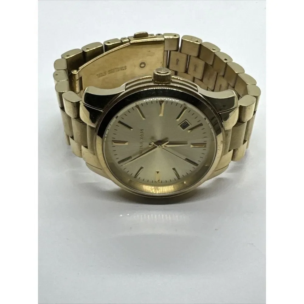 Michael Kors MK5160 Women's Gold Stainless Steel Analog Dial Quartz Watch JNA789